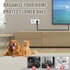 Cord Wall Cover, 236in Self-Adhesive Wire Covers for Cords on Wall, Extension Cable Hider for Floor, Mounted Tv, Home and Office Cavity 0.63" Wx0.31 H (Black) view 2
