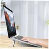 OSALADI 2pcs Height-Adjustable Laptop Stand Portable Desk for Laptop Zinc Alloy Computer Rack Cooling Rack view 4