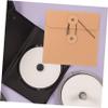VILLCASE 10pcs Cd Kraft Paper Sleeves Dvd Mailing Sleeves Cd Dvd Envelopes Professional Storage view 4