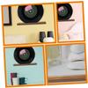 FAVOMOTO 2pcs Vinyl Record Display Rack Stand Wooden Record Holder for Showcase Storage view 3