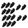 MERRYHAPY 16pcs Self-Adhesive Cable Clips for Car Interior Durable Cable Organizers for Headphone Data and Charging Wires Easy to Install Strong Adhesive Versatile Use Black view 1