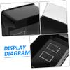 OSALADI Plastic Doorbell Cover Rainproof Protector for Fingerprint Machines Attendance Devices and Doorbells Outdoor Shield for Home and Business Use view 4
