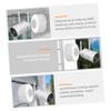HOMSFOU 4pcs Hemisphere Bracket Cord Hider Box for Outdoor Electrical Boxes Cable Cover view 2