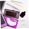 Baluue 100pcs Eyelash Replacement Caps Lash Bottle Tips Lash Plugs Glue Bottle Stopper Easy Apply Seal view 2