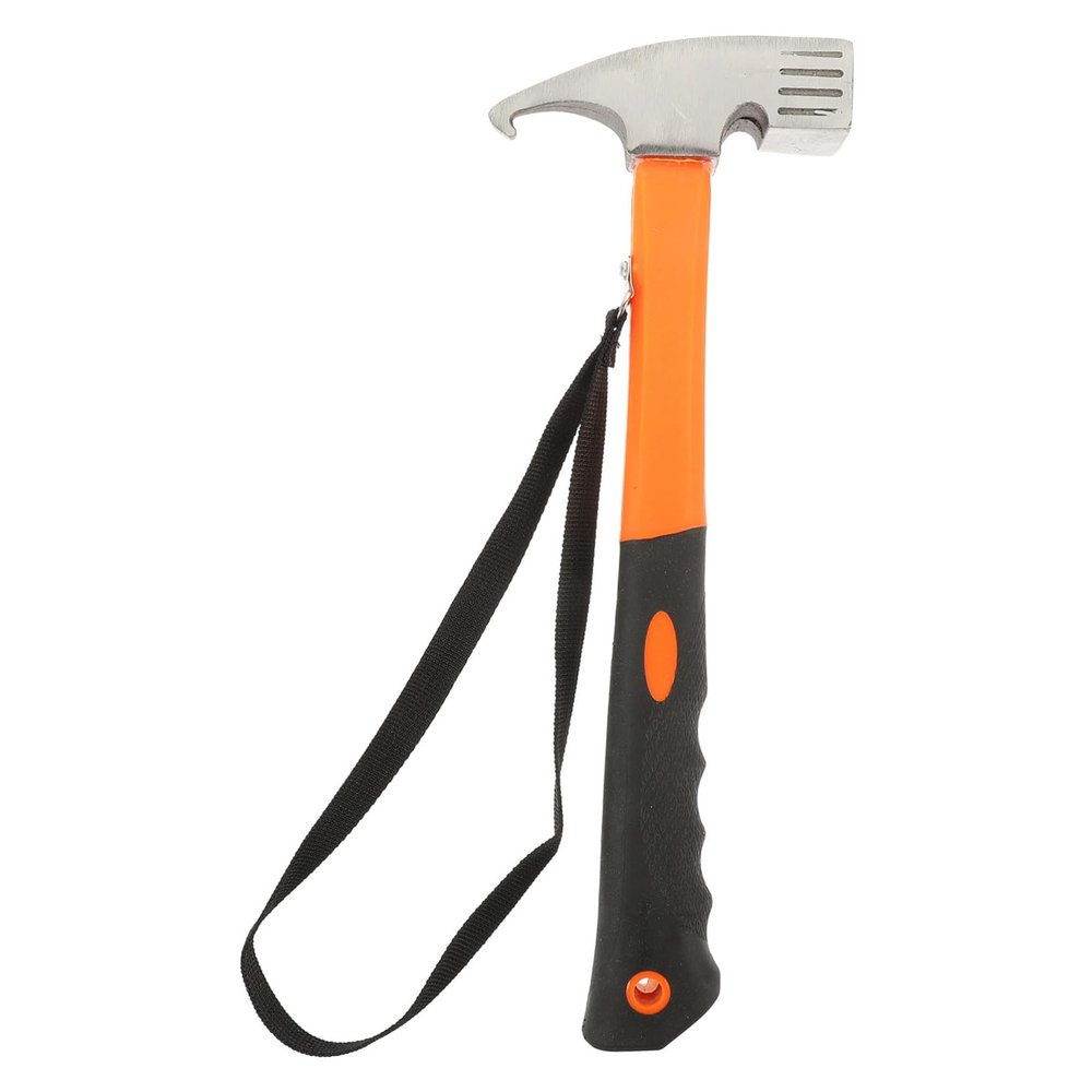 Outanaya Outdoor Multi-functional Tent Hammer Stake Extractor Camping Mallet for Easy Peg Installation and Removal for Camping and Outdoor Activities
