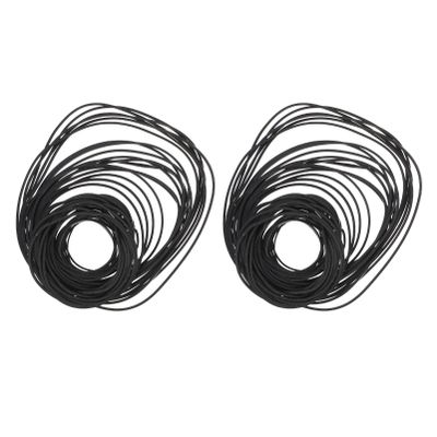 CAXUSD 2packs Square Cassette Tape Belt for Repair Maintenance Recorder Maintenance Belt