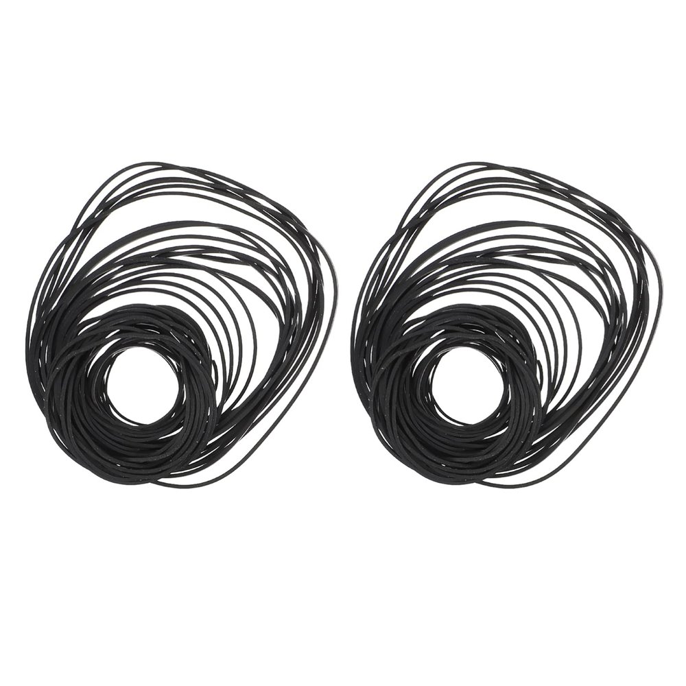 CAXUSD 2packs Square Cassette Tape Belt for Repair Maintenance Recorder Maintenance Belt