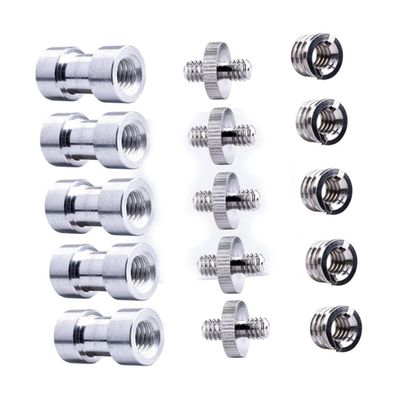 ARTIBETTER 18pcs Camera Mounting Kit Screw Adapters for Mount Extensions Tripod Stand