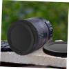 OSALADI 1set Camera Lens Cap Front and Rear Protective Covers for Single Lens Easy to Install for Your Camera Lenses view 2