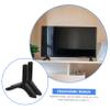 JEWEDECO 1set Tv Stand Stable Base Tabletop Tv Bracket Safe Design Strong Load-Bearing Capacity Easy Installation No Drill Required view 4