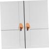 OSALADI Cartoon Wood Dresser Pull Handle Cute Strawberry Tree Design Easy to Install Knob for Boys and Girls Room and Stylish Furniture Accessory for Wardrobe view 2