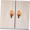 OSALADI Cartoon Wood Dresser Pull Handle Cute Strawberry Tree Design Easy to Install Knob for Boys and Girls Room and Stylish Furniture Accessory for Wardrobe view 4