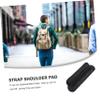 Homoyoyo Replacement Shoulder Pads for Backpacks Padded Straps Black Comfortable for Heavy Loads view 2