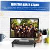 BRIGHTFUFU Ergonomic Computer Monitor Stand Adjustable Height Riser for Laptop Printer Durable Iron Construction with Drawer Space-saving Design for Home Office view 3