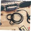 Levemolo 30pcs Recorder Rubber Belts for Cassette Players Durable Replacement Belts for Cd DVD Drives Audio Devices Flexible Smooth Operation for Music Recording Use view 3