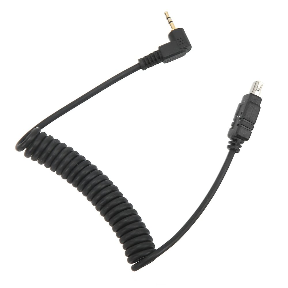 Remote Control Shutter Release Cable Cord D7200 D7000 2.5MM N3 Camera Trigger Spiral Coil Portable