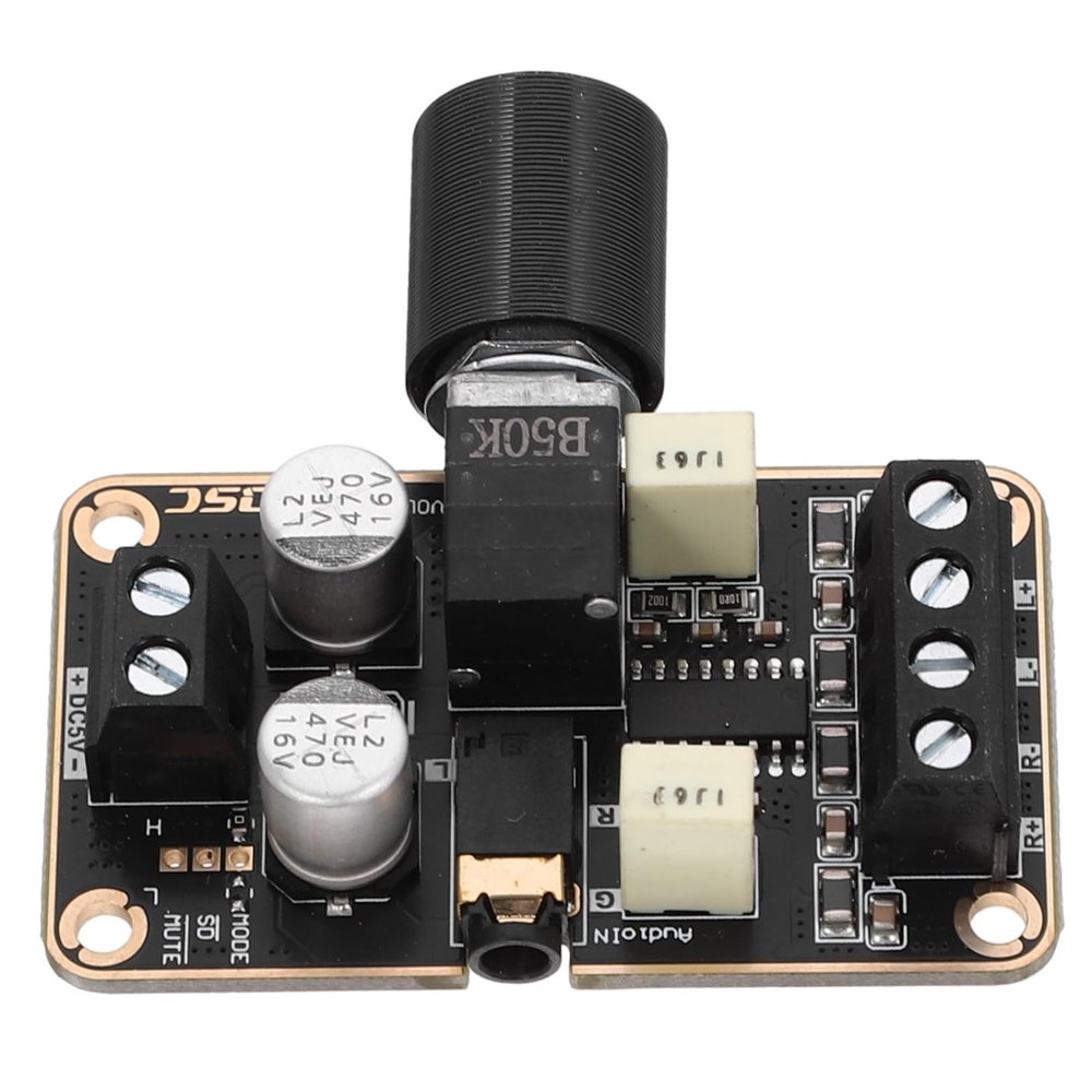 SOESFOUFU Digital Amplifier Board Dual Channel Audio Component Power Amplification for Home Audio Subwoofer