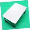 ANDRESLAD Folding Picnic Table Computer Desk Bbq Desk Aluminium Alloy Table Easy to Carry and Store view 3