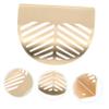 BUTIFULSIC Pulls Gold Kitchen Cabinet Handles Leaf Knob Easy to Install Home Improvement view 2