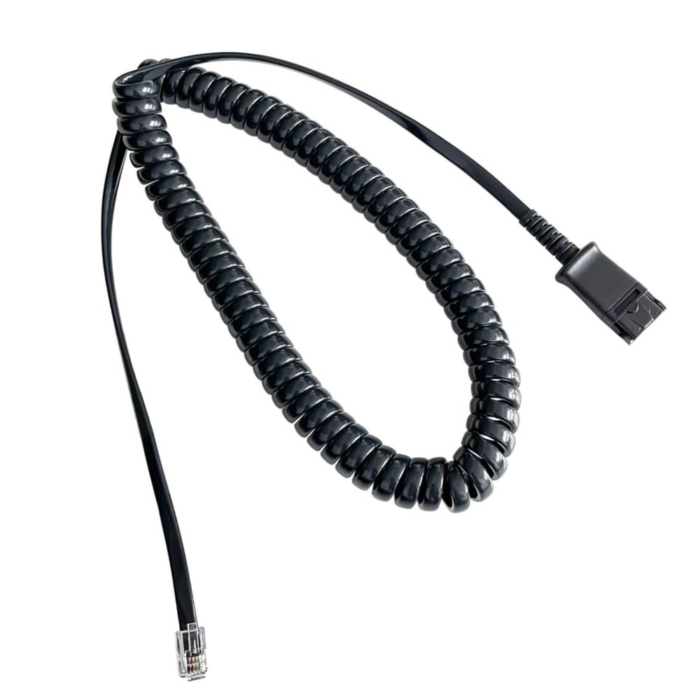 U10 Headset Adapter Cable RJ9 to QD Cord for Cisco IP Phone 68xx 78xx 88xx 89xx 99xx Series
