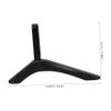 Cabilock Tv Table Support Television Base Stand Tv Bracket Tabletop Base Safe and Sturdy Led Mount Stand view 2