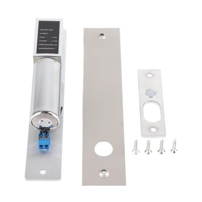 Electric Mortise Lock EL-2LC DC 12V, Auto Bolt Lock for Doors, High Strength Aluminum Body, Stainless Steel Bolt, Fail Safe Mode, Ultra Low Power Consumption, Versatile Access Control Solution