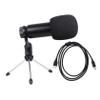 Abaodam Professional Condenser Microphone USB for Desktop Laptop Tripod Noise Reduction view 1