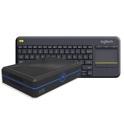 Azulle Byte Mini Desktop Computer, Intel Celeron N4500 1.1GHz, 4GB RAM, 64GB eMMC, Windows 11 Pro