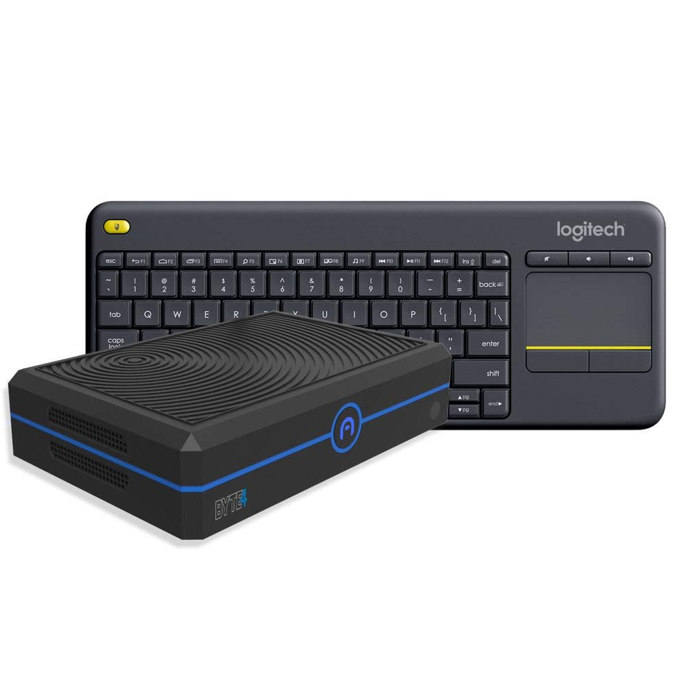 Azulle Byte Mini Desktop Computer, Intel Celeron N4500 1.1GHz, 4GB RAM, 64GB eMMC, Windows 11 Pro