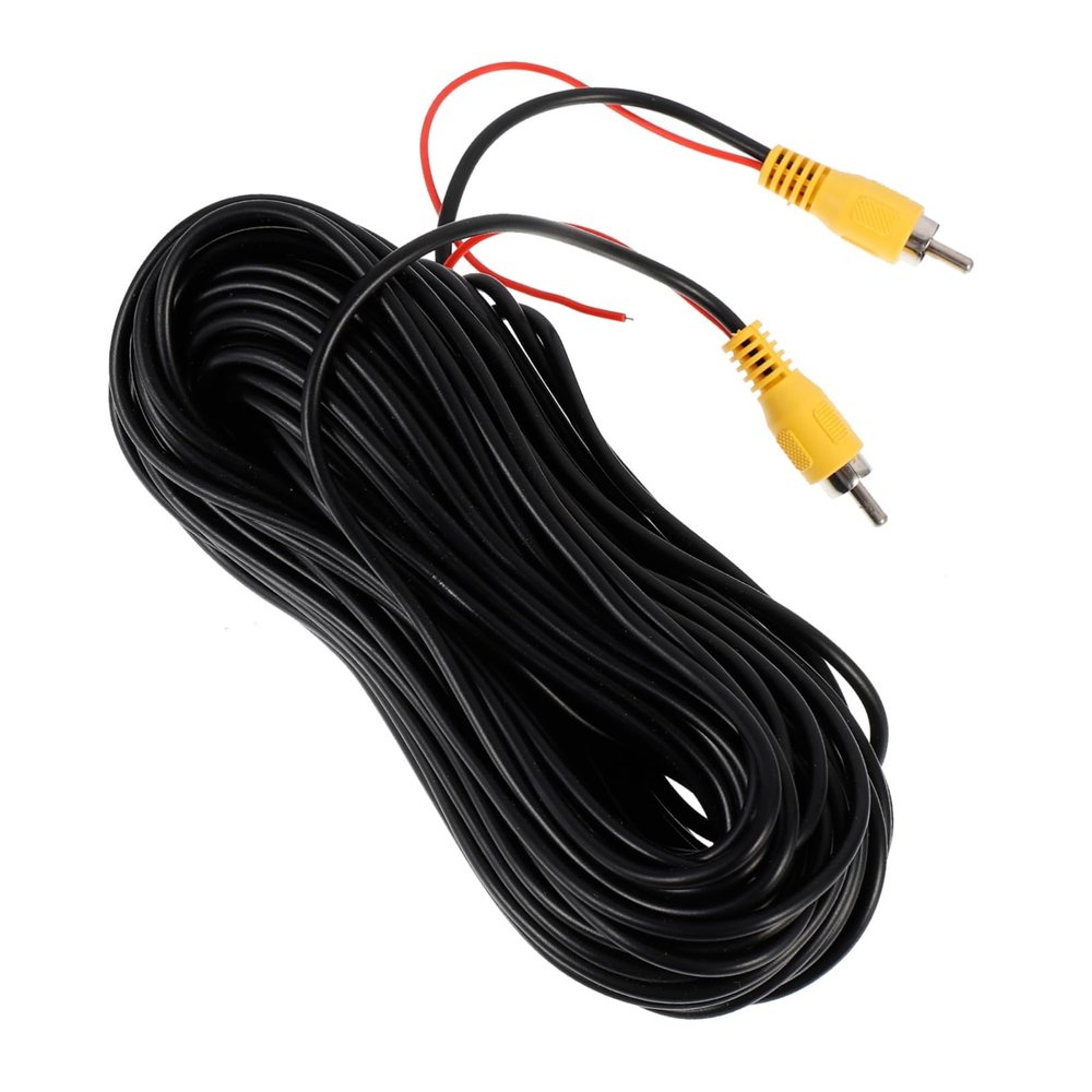 ULTECHNOVO Car Video Extension Cord Rear View Mirror Extender Rearview Camera Reverse Camera