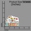 (3 PCS) Auntie Stickers for Aunts and Moms  Waterproof Vinyl Stickers for Decorating Laptops, Water Bottles, Journals, Kindles  Aesthetic Gifts for Aunt Mom Women  3"x2.5" Inch view 2