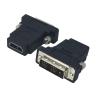 ACGTUY HDMI to DVI Cable Adapter BI-Direction DVI to HDMI Or HDMI to DVI Converter Adapter Compatible with The PC Laptops Monitor HDMI in to DVI Out(H Male to D Female) view 2