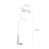BEBEMOKO Flexible Mobile Phone Tablet Holder Overhead Stand for Desk Car Running Adjustment Metal Base Clamp Non-Slip for Video Recording Streaming view 2