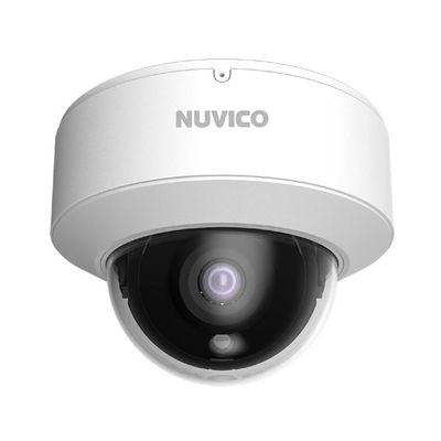 Nuvico TCT-8MP-OV2 Xcel Series 2.8mm Lens 15FPS @ 8MP/4K Indoor/Outdoor IR Day/Night Dome HD-TVI/HD-CVI/AHD/Analog Security Camera 12VDC