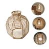 BCOATH Handmade Woven Lampshade Rustic Ceiling Lamp Shades Farmhouse Decor Pendant Light view 4