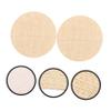 BUTIFULSIC 2pcs Heat-resistant Lampshade Diffusers for Spotlight Pendant Lights Soft Light Barrier Easy Installation for Home Protection Beige Diameter view 3