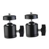 BIUDECO Machined Metal Tripod Mount Adapter 360 Rotatable Ball Head for Camera Phone Holder Replacement for Broken Tripod Parts view 1