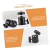 BIUDECO Machined Metal Tripod Mount Adapter 360 Rotatable Ball Head for Camera Phone Holder Replacement for Broken Tripod Parts view 3