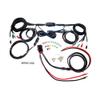 Diamond Audio MSHR4  4-Ch Audio Wiring Kit, Made for Harley Davidson Motorcycles, 8-Gauge Power and Ground Connections, Motorcycle-Specific Design view 1