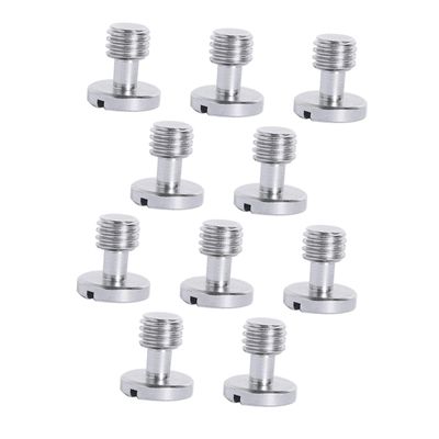 jojofuny 10pcs Camera Fixing Screws Quick Release Mount Screw for Camera Tripod