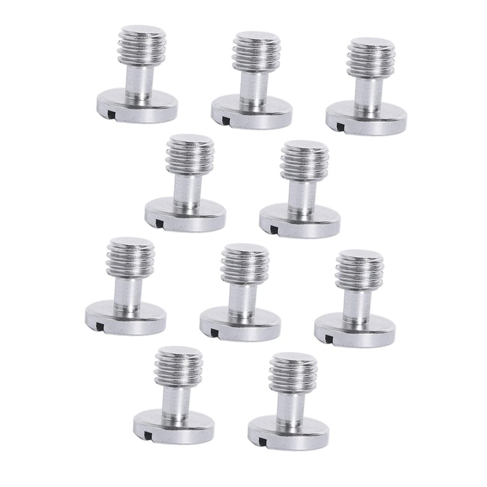 jojofuny 10pcs Camera Fixing Screws Quick Release Mount Screw for Camera Tripod