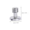 jojofuny 10pcs Camera Fixing Screws Quick Release Mount Screw for Camera Tripod view 3