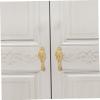 QUMIIRITY 2pcs Bird Cabinet Knobs Gold Decorative Handles for Unique Bird-Shaped Design Easy Installation for Dresser and Kitchen Furniture Zinc Alloy Pulls view 4