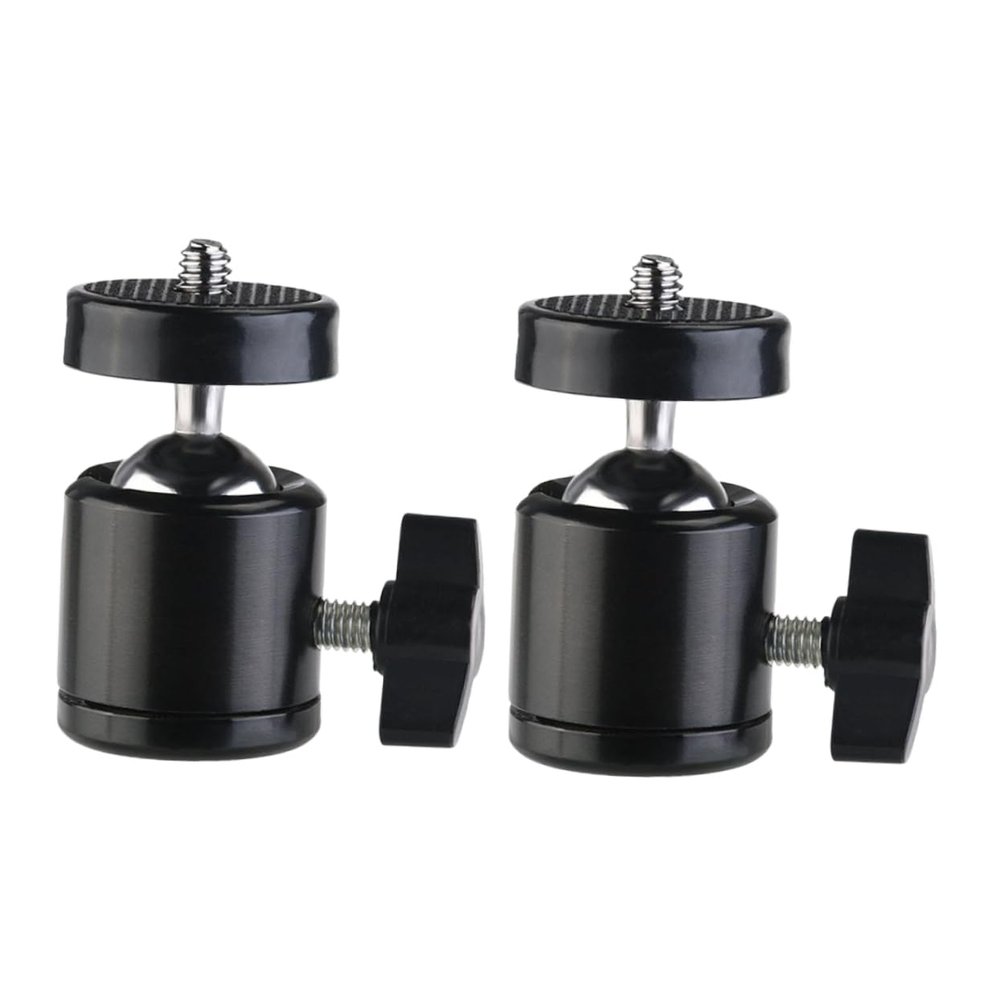 BIUDECO 2pcs Tripod Mount Adapter Hot Shoe Mount Light Stand Adapter for Cameras Monopods and Led Video Lights Professional Swivel Fine Craftsmanship