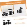BIUDECO 2pcs Tripod Mount Adapter Hot Shoe Mount Light Stand Adapter for Cameras Monopods and Led Video Lights Professional Swivel Fine Craftsmanship view 4