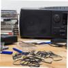 PHENOFICE 50pcs Cassette Drive Belts for Tape Decks Cassette Player Belts Replacement Tape Recorder view 3