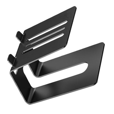 Hemoton Metal Speaker Stand for Desktop and Sturdy Sound Riser for Computer Speakers Compatible Models Easy Installation Design