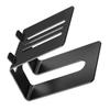 Hemoton Metal Speaker Stand for Desktop and Sturdy Sound Riser for Computer Speakers Compatible Models Easy Installation Design view 1