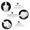 Baluue 20pcs Eyelash Replacement Bottle Mouth Blocking Eyelash Extension Tool for Professional and Home Use Nozzle view 2