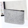 AOKWAWALIY Elegant Felt Bag for Electronics Cable Charger Storage Bag Travel Pouch Internal for Easy Access view 3